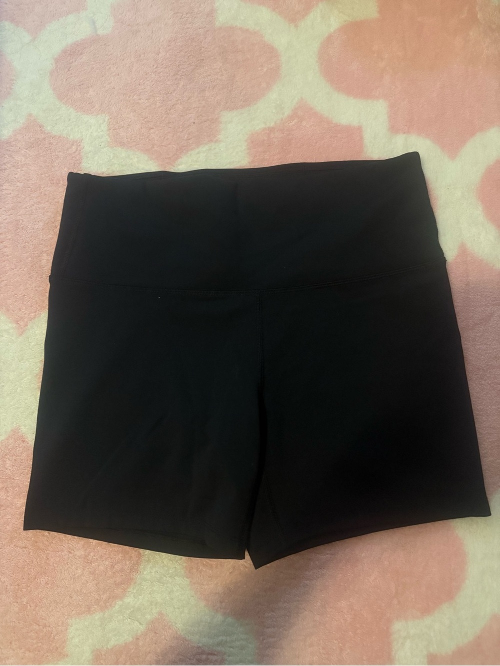 all in motion Black High-Rise Bike Shorts